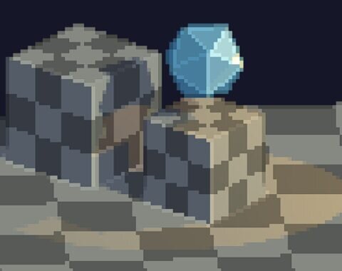 ThreeJS Postprocessing Pixelation